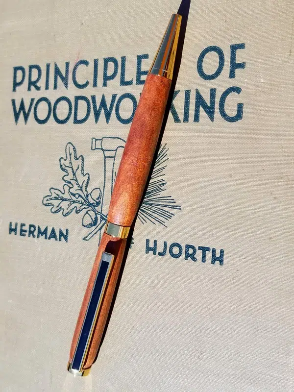 Artisan Wood Pen Fifth Energy Unique Gifts