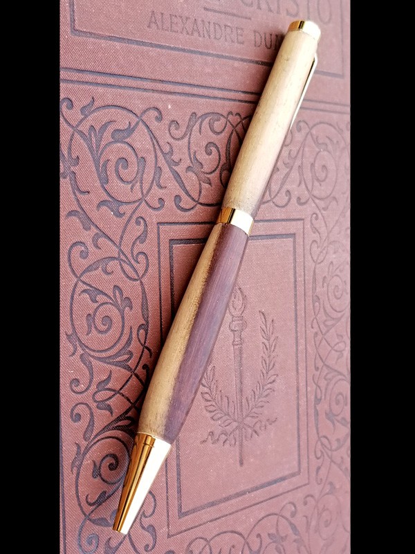 Artisan wood pen fifth energy unique gifts