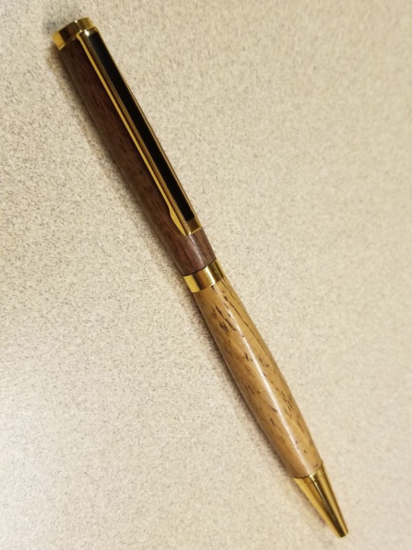 Two-toned Artisanal Pen - Fifth Energy Jewelry
