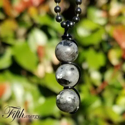 Larvikite Pendant Necklace Fifth Energy Jewelry