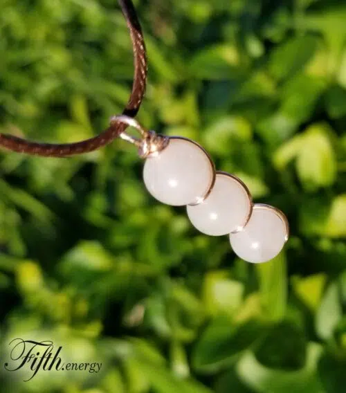 Rose Quartz Drop Necklace Fifth Energy Jewelry