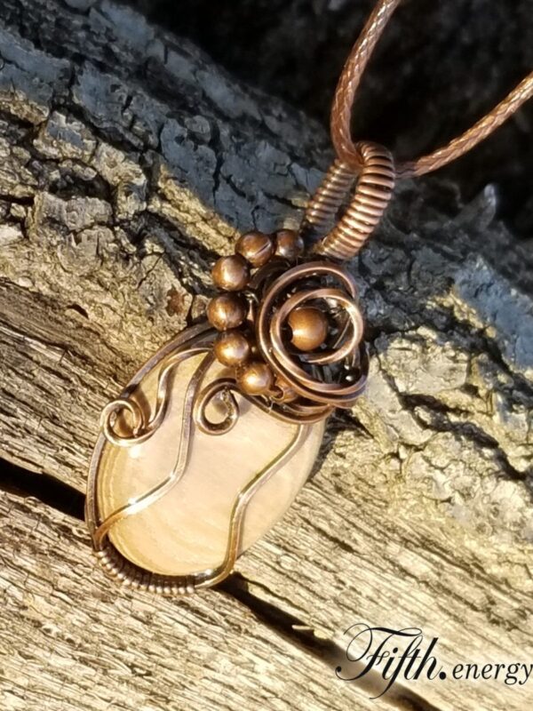 Petrified Wood Necklace Fifth Energy Jewelry