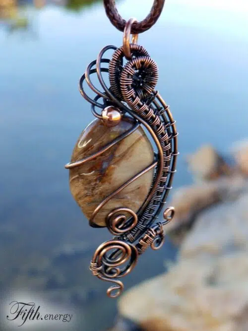 Petrified Necklace Fifth Energy Jewelry
