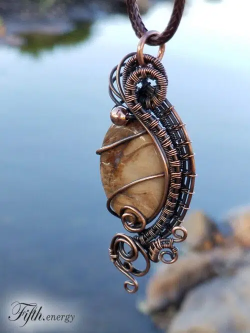 Petrified Necklace Fifth Energy Jewelry