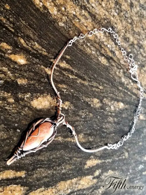 Enchanting Sunstone Choker Necklace Fifth Energy Jewelry