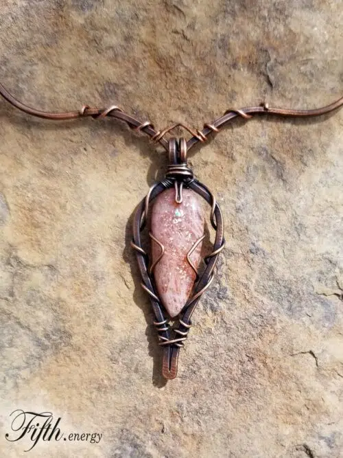 Enchanting Sunstone Choker Necklace Fifth Energy Jewelry