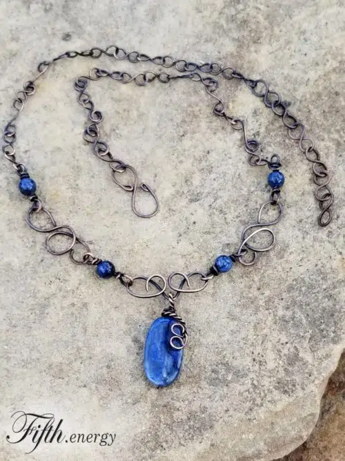 Sunset Dumortierite Fifth Energy Jewelry