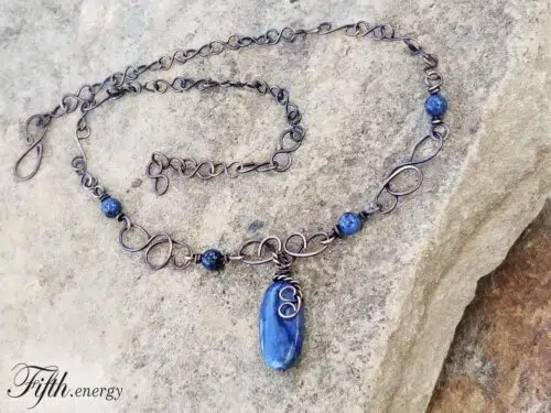 Sunset Dumortierite Fifth Energy Jewelry