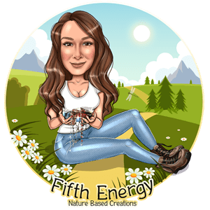 Fifth energy jewelry portrait about