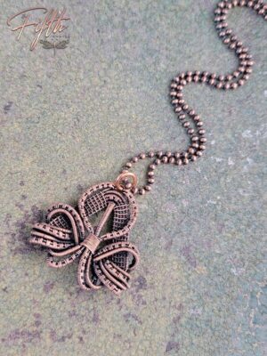 Copper Clover Necklace Fifth Energy Jewelry