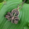 Copper Clover Pendant Fifth Energy Jewelry