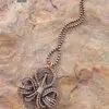 Copper Clover Pendant Fifth Energy Jewelry