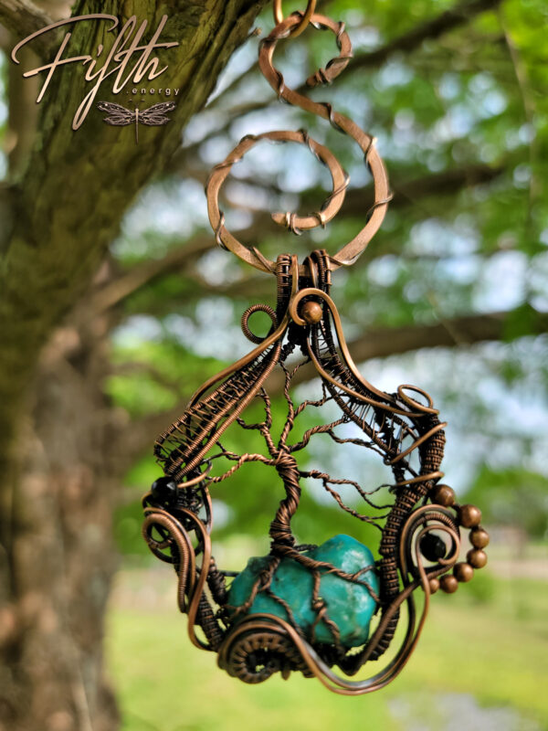 Tree of life copper hanging art