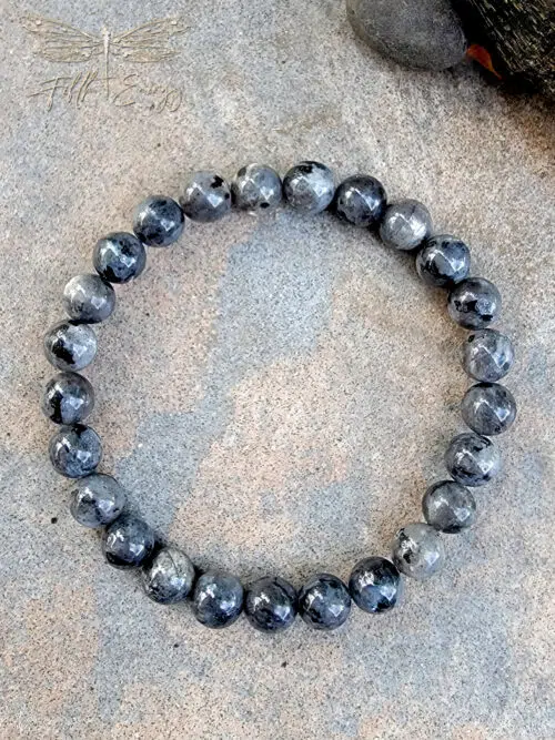 Mens Larvikite Bracelet Fifth Energy Jewelry