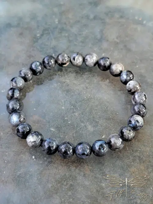 Mens Larvikite Bracelet Fifth Energy Jewelry