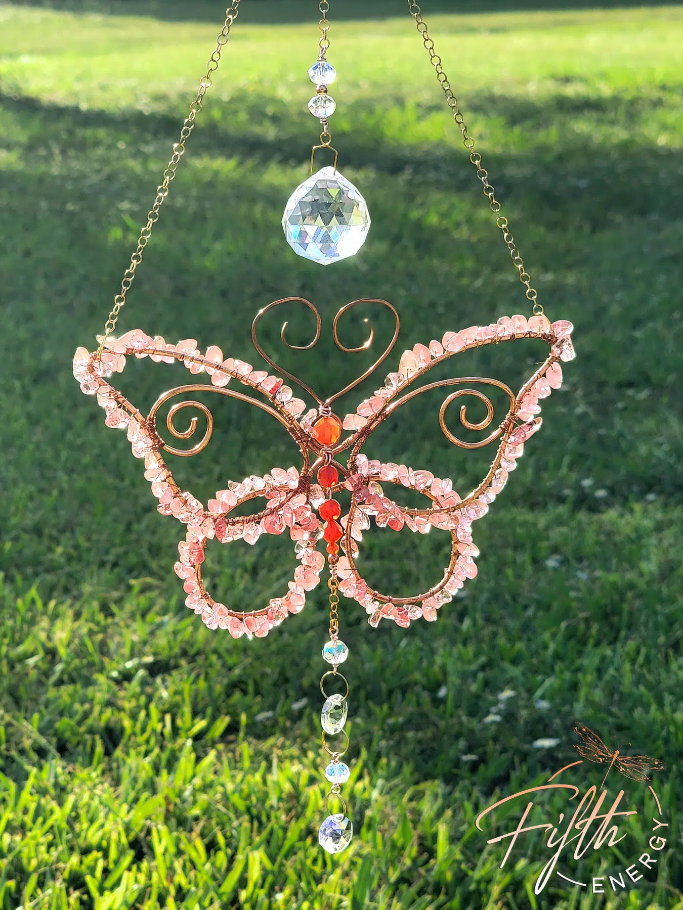 Butterfly Suncatcher Fifth Energy Jewelry