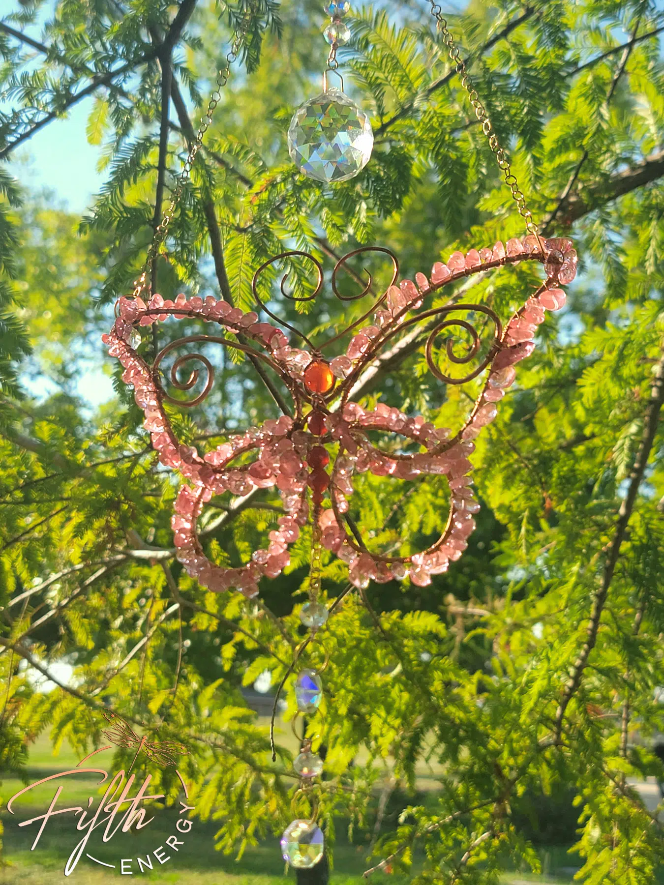 Butterfly Suncatcher Fifth Energy Jewelry