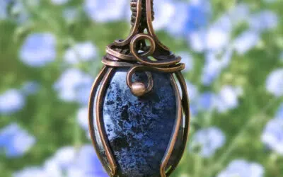 Dumortierite Pendant Necklace