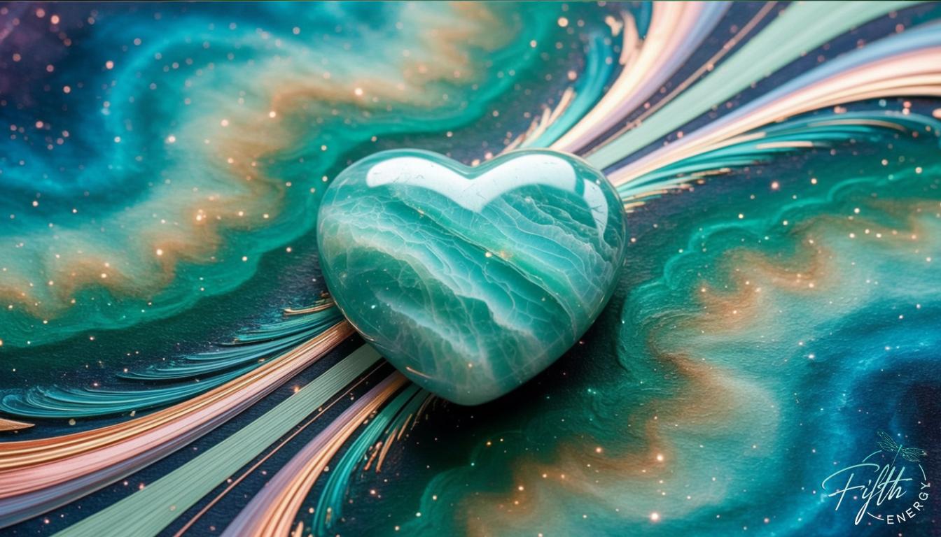 Amazonite Gemstone heart chakra
