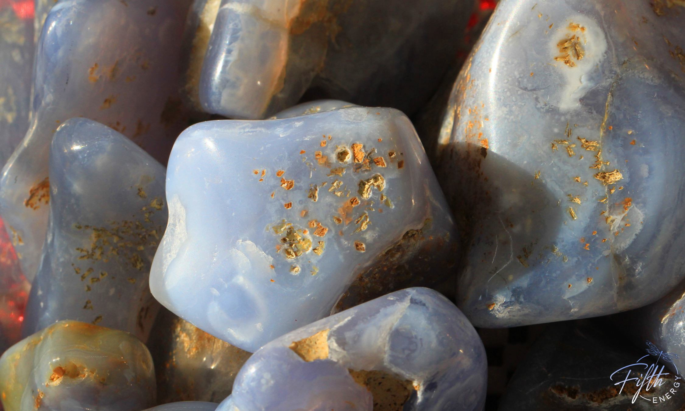 Blue Chalcedony Raw Gemstone