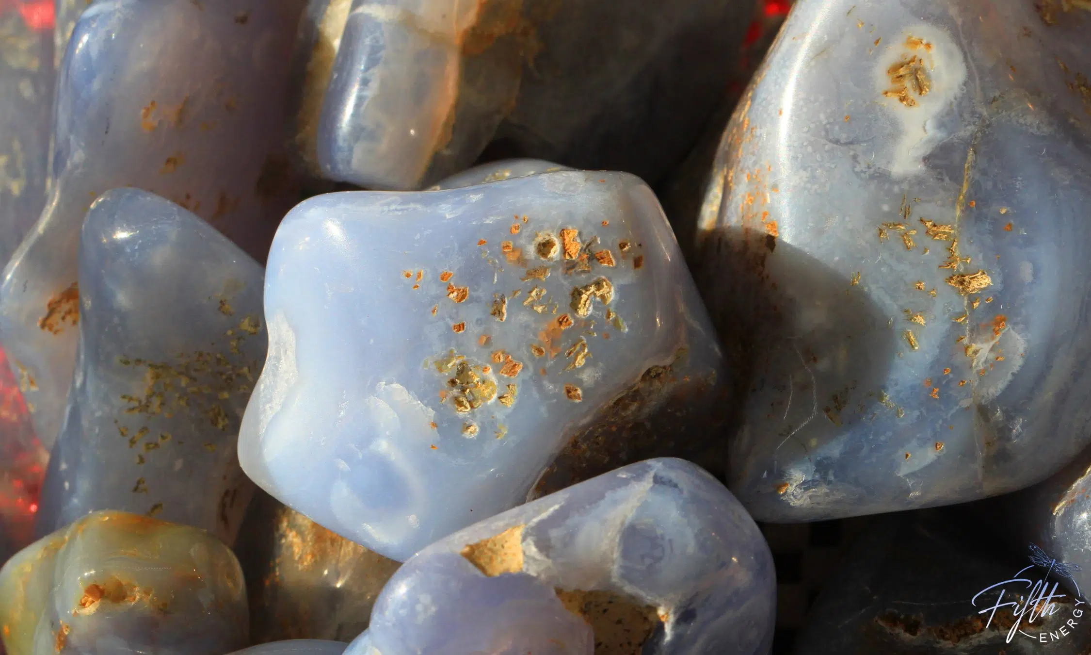 Blue Chalcedony Raw Gemstone