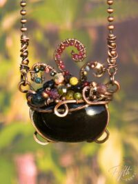 Bubbling Cauldron Necklace Fifth Energy Jewelry