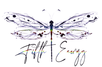 Fifth Energy Jewelry Handmade Copper Gemstone Pendants Dragonfly Logo